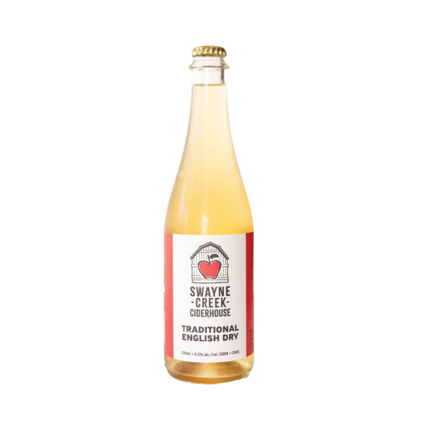 Swayne Creek Ciderhouse Traditional English Dry 500 mL Cider